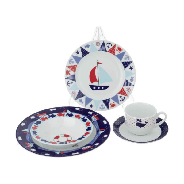 Price and Buy Iranian Ceramic Meal Set by Zarin Iran 5-Piece Child’s – Boat Design_6900b98b0a86e.jpeg Price and Buy Iranian Ceramic Meal Set by Zarin Iran 5-Piece Child’s – Boat Design