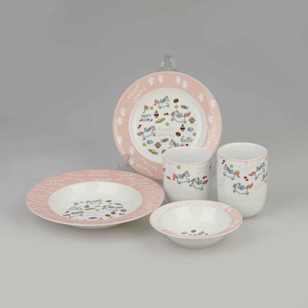 Price and Buy Iranian Ceramic Meal Set by Zariniran 5-Piece Child’s – Little Pony Design_6900b9fe61954.jpeg Price and Buy Iranian Ceramic Meal Set by Zariniran 5-Piece Child’s – Little Pony Design