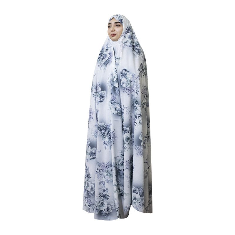 Price and Buy Iranian Cultural Chador for Women – Colorful, Ideal for Daily Use and Namaz, Purple Flowers