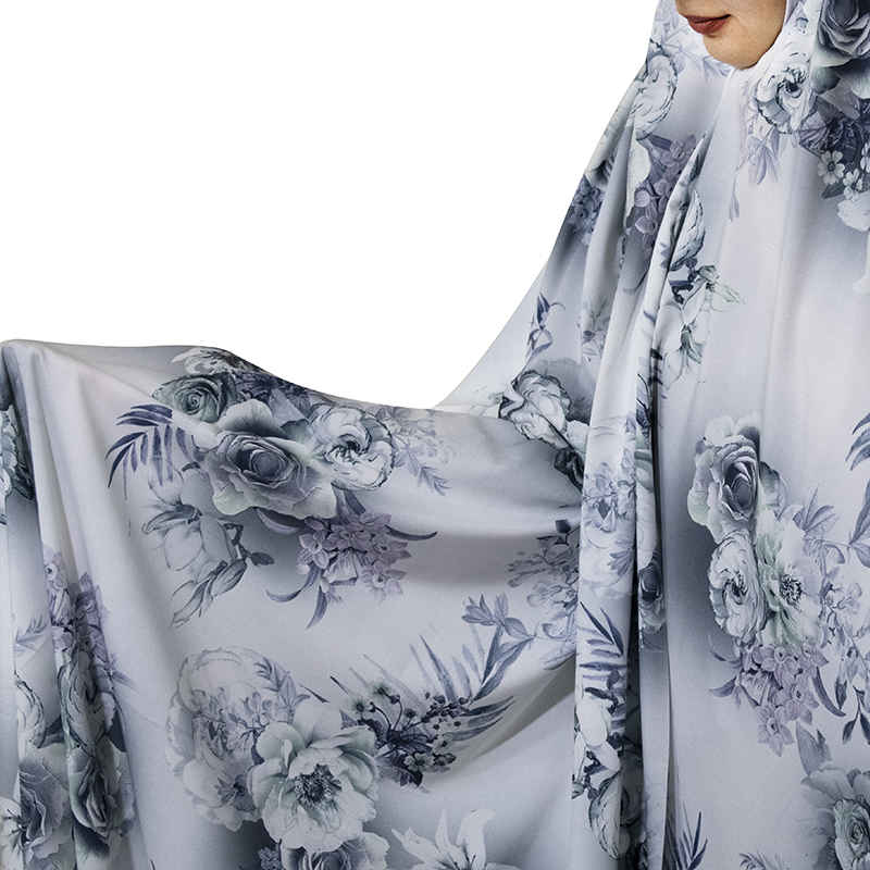 Price and Buy Iranian Cultural Chador for Women – Colorful, Ideal for Daily Use and Namaz, Purple Flowers - Image 4