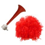 Price and Buy Iranian Fan Wig Set with Horn for Perspolis Team – Support in Style