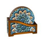 Price and Buy Iranian-Inspired Wooden Coasters Ancient Craft & Modern Style (Set of 6)