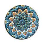 Price and Buy Iranian-Inspired Wooden Coasters Ancient Craft & Modern Style (Set of 6) - Image 4