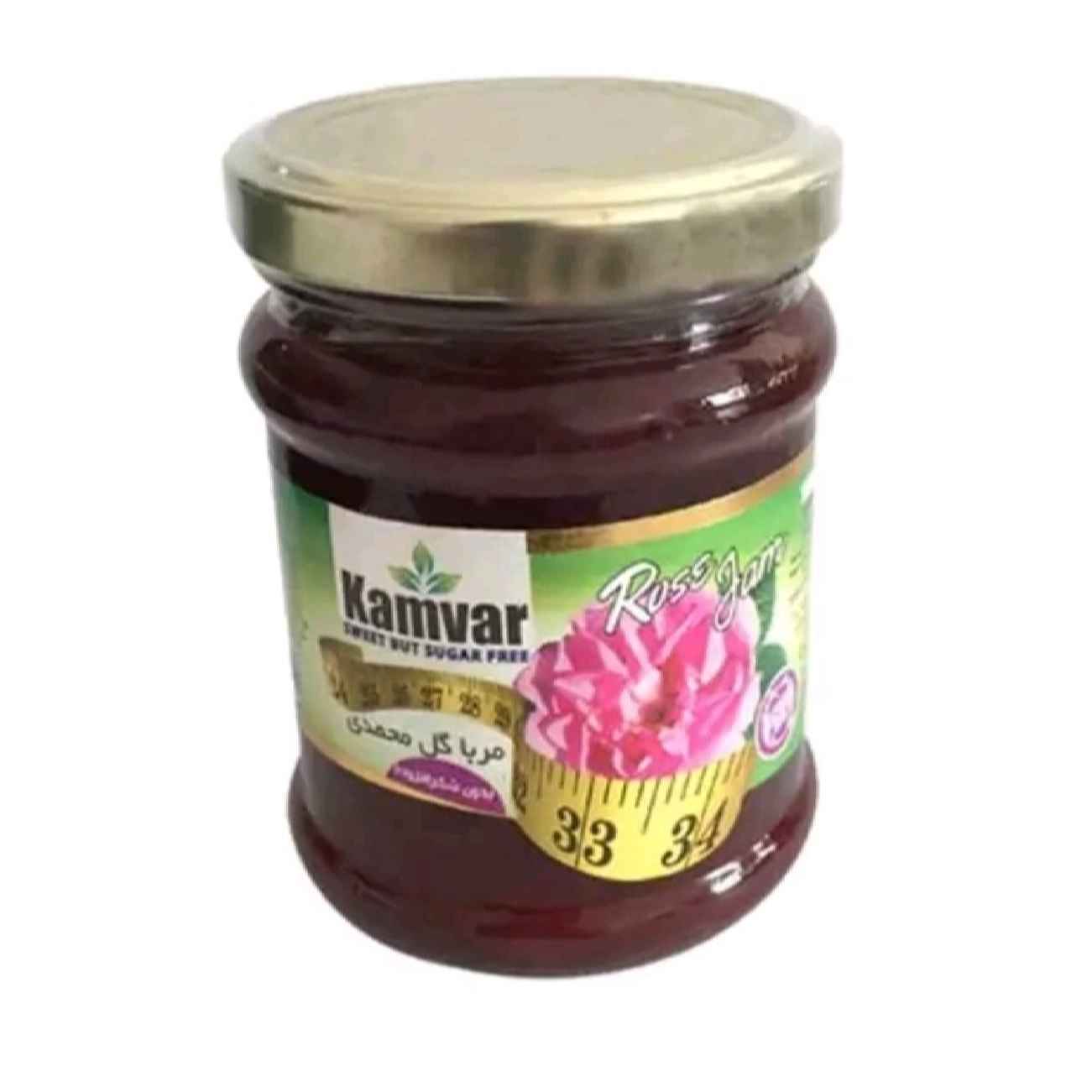 Price and Buy Iranian Jam – Damask Rose Free Sugar Kamvar, 280 gr (2x)_690244ea0cedc.jpeg Price and Buy Iranian Jam – Damask Rose Free Sugar Kamvar, 280 gr (2x) - Image 1