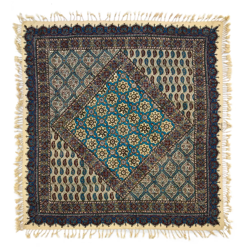 Price and Buy Iranian Kalamkari Tablecloth Model Khorshidi