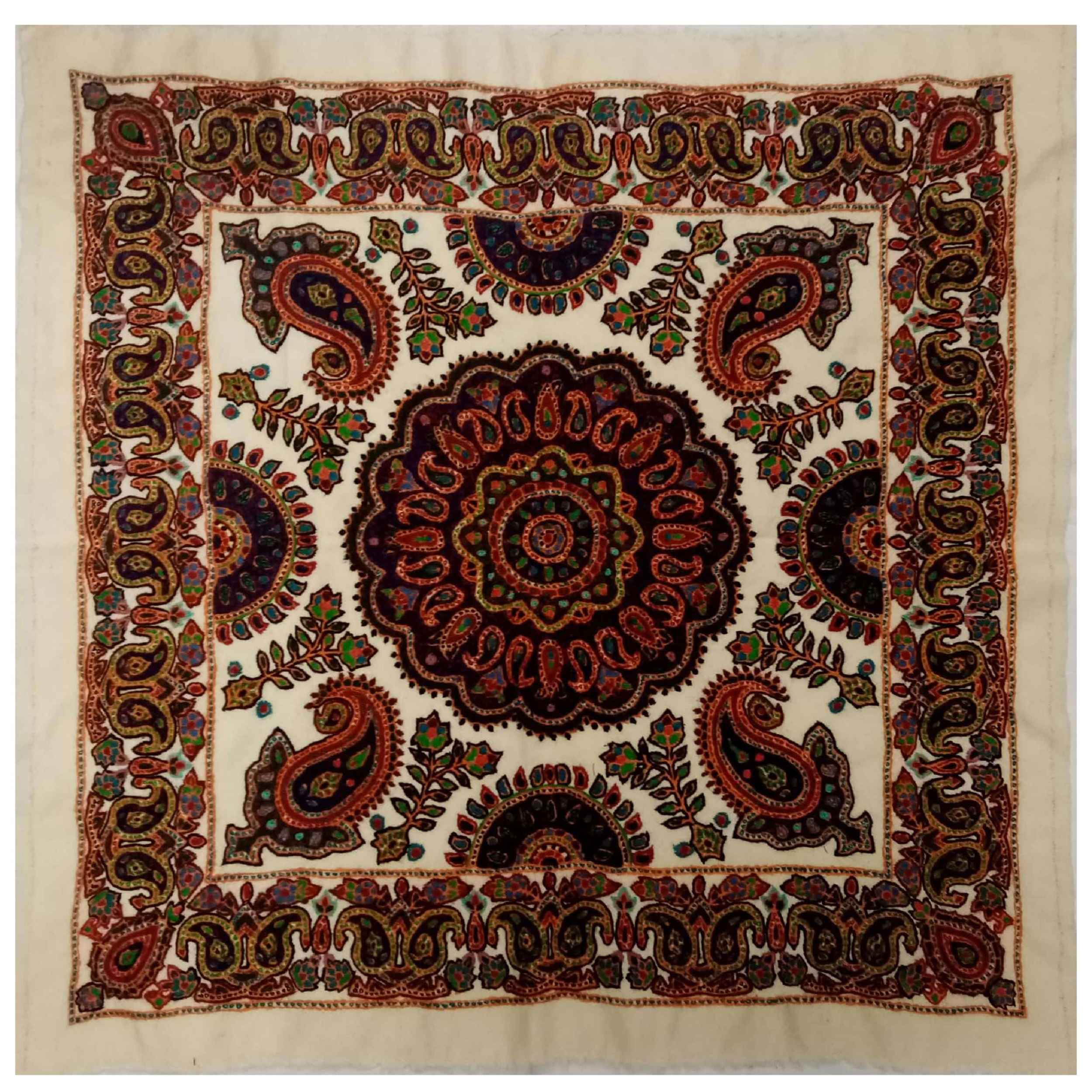 Price and Buy Iranian Pateh Kerman’s Heritage Handcrafted Tablecloth Golshan