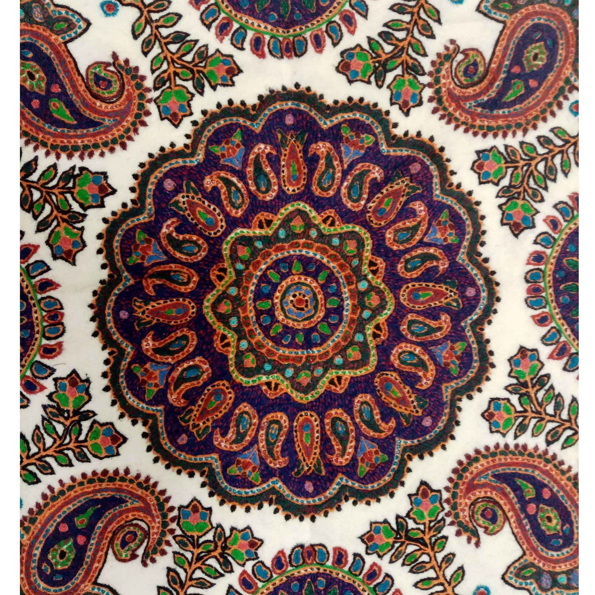 Price and Buy Iranian Pateh Kerman’s Heritage Handcrafted Tablecloth Golshan - Image 3