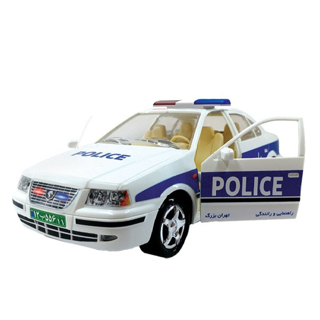 Price and Buy Iranian Police Toy Car Model Samand 101CDE
