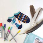 Price and Buy Iranian Socks for Women with Feather Design - Image 3