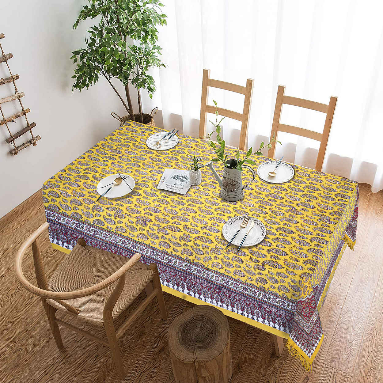 Price and Buy Iranian Tablecloth: Isfahan’s Traditional Kalamkari Block Print Artemis I - Image 6