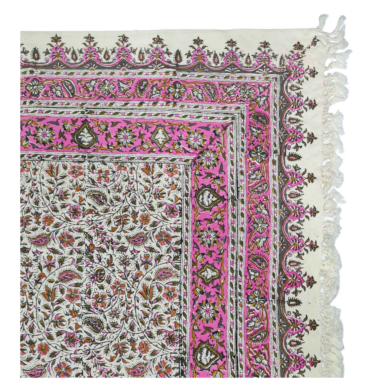 Price and Buy Iranian Tablecloth: Isfahan’s Traditional Kalamkari Block Print Artemis II
