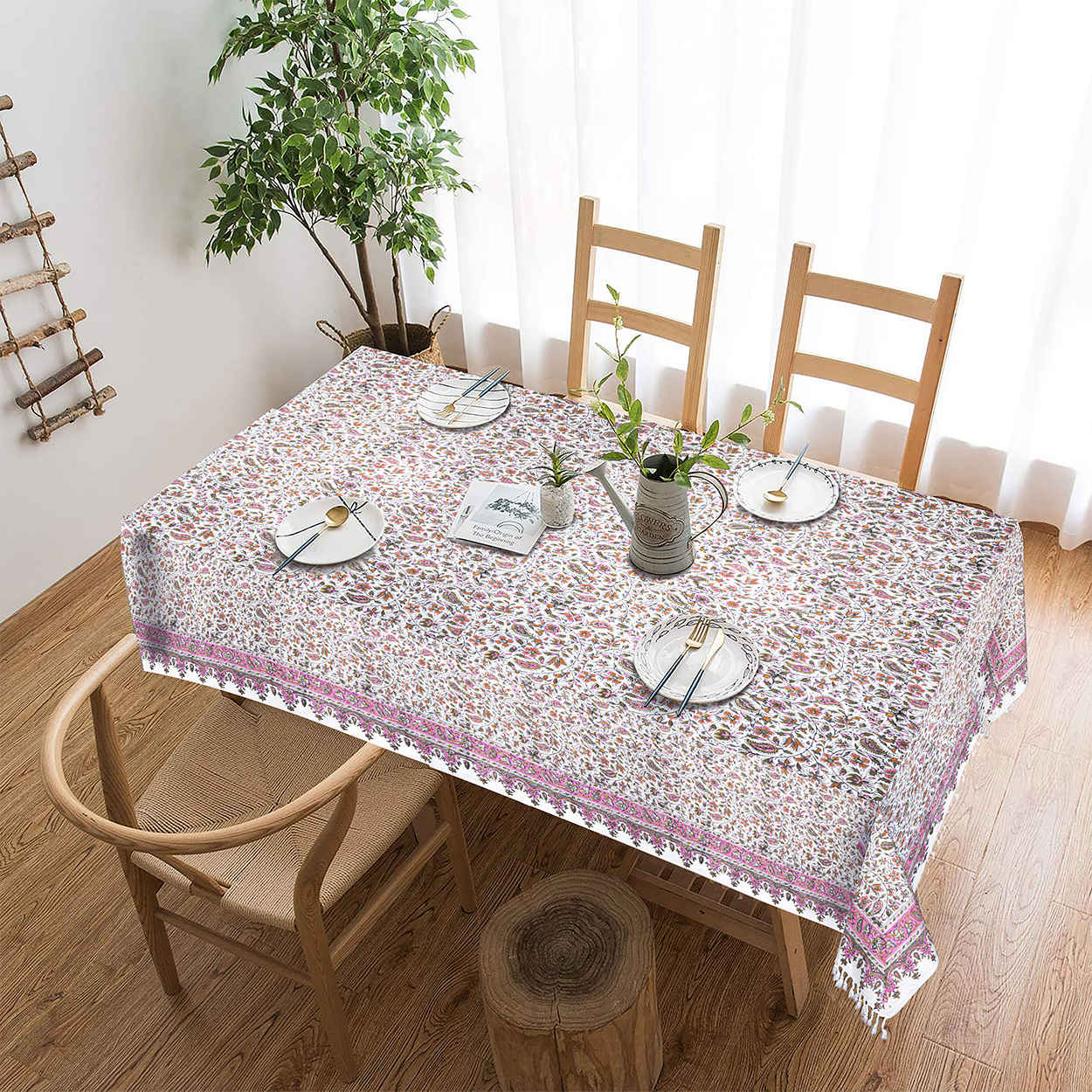 Price and Buy Iranian Tablecloth: Isfahan’s Traditional Kalamkari Block Print Artemis II - Image 4