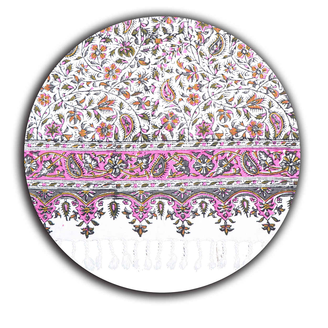 Price and Buy Iranian Tablecloth: Isfahan’s Traditional Kalamkari Block Print Artemis II - Image 5