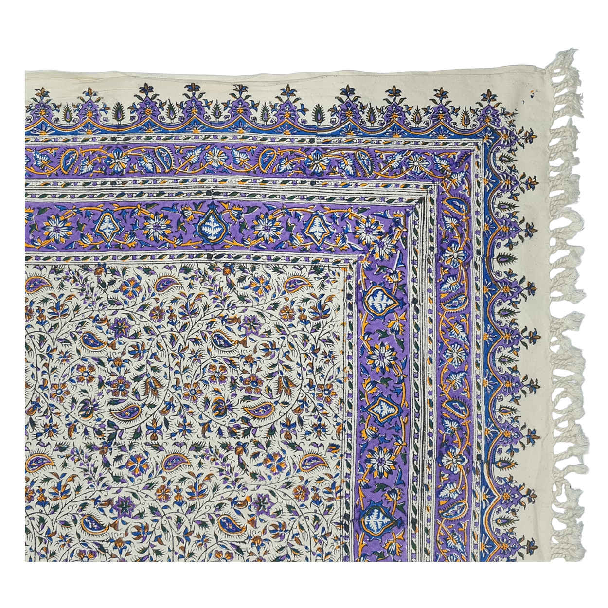Price and Buy Iranian Tablecloth: Isfahan’s Traditional Kalamkari Block Print Artemis