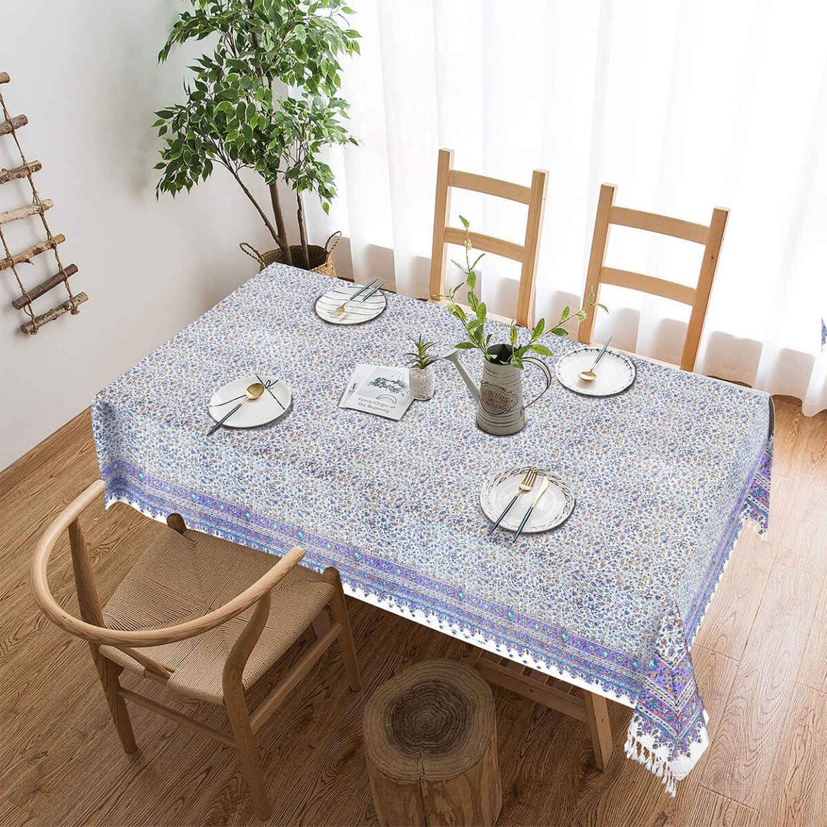 Price and Buy Iranian Tablecloth: Isfahan’s Traditional Kalamkari Block Print Artemis - Image 3