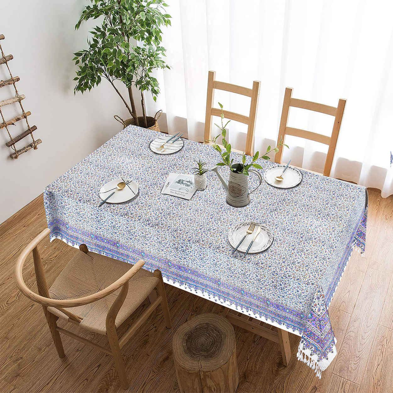 Price and Buy Iranian Tablecloth: Isfahan’s Traditional Kalamkari Block Print Artemis - Image 3