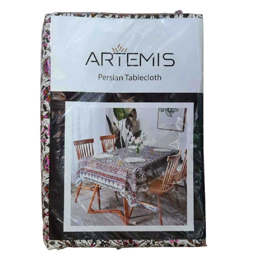 Price and Buy Iranian Tablecloth: Isfahan’s Traditional Kalamkari Block Print Artemis - Image 4