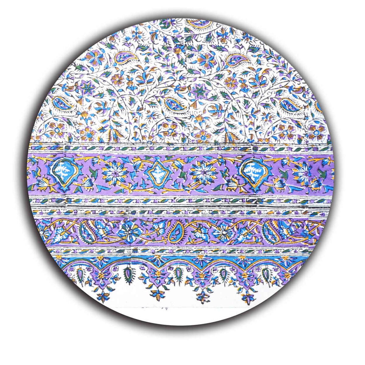 Price and Buy Iranian Tablecloth: Isfahan’s Traditional Kalamkari Block Print Artemis - Image 6