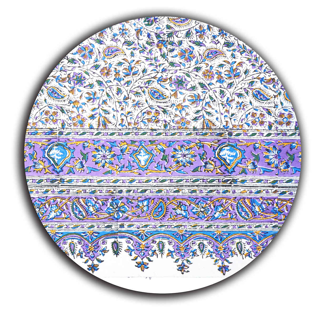 Price and Buy Iranian Tablecloth: Isfahan’s Traditional Kalamkari Block Print Artemis - Image 6
