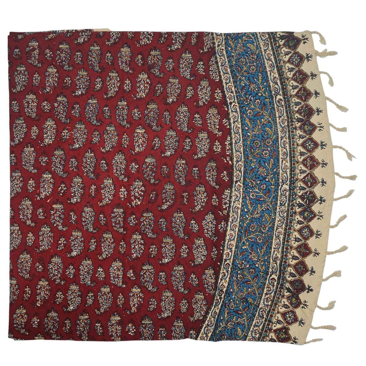 Price and Buy Iranian Tablecloth: Isfahan’s Traditional Kalamkari Block Print Artmis