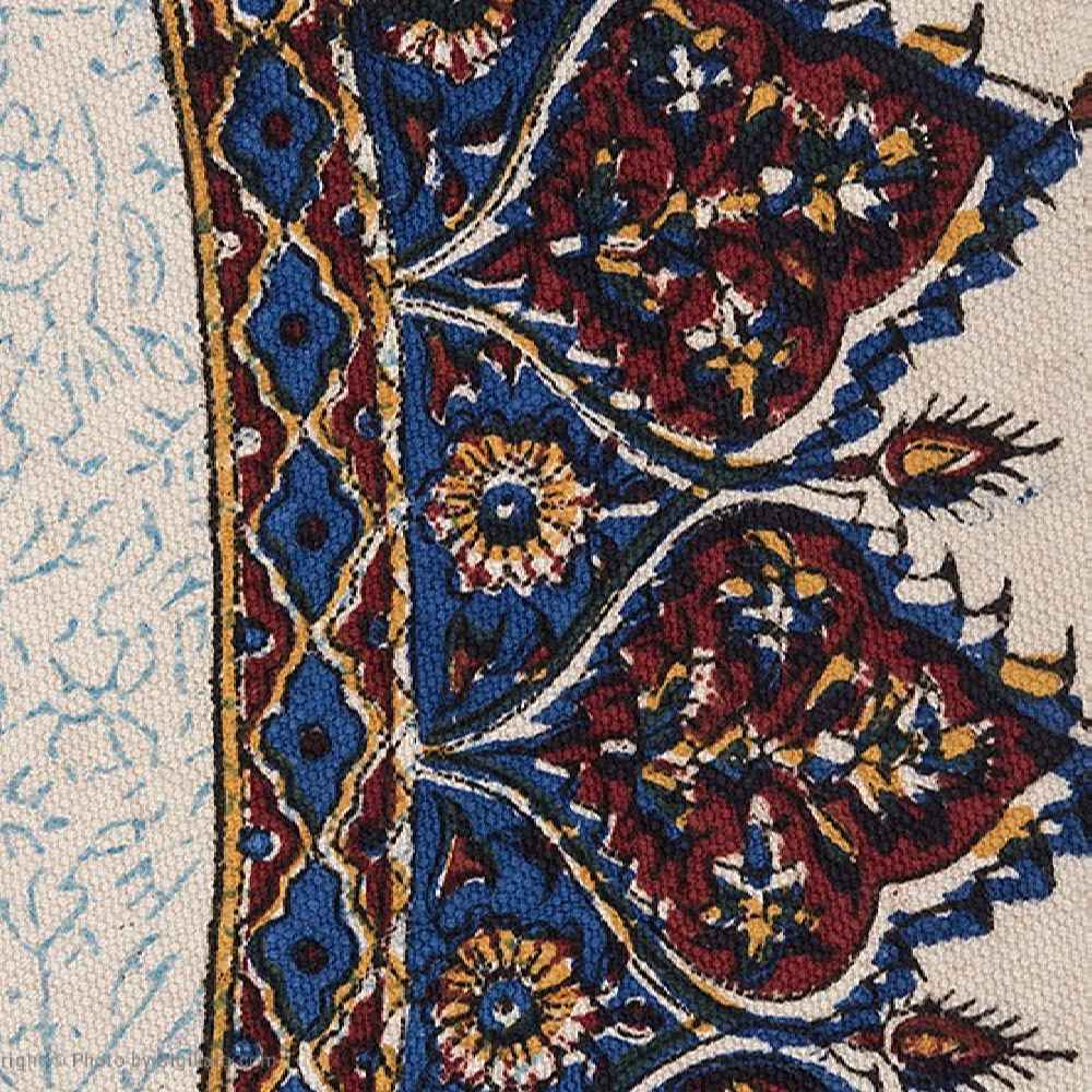 Price and Buy Iranian Tablecloth: Isfahan’s Traditional Kalamkari Block Print Atarian - Image 3