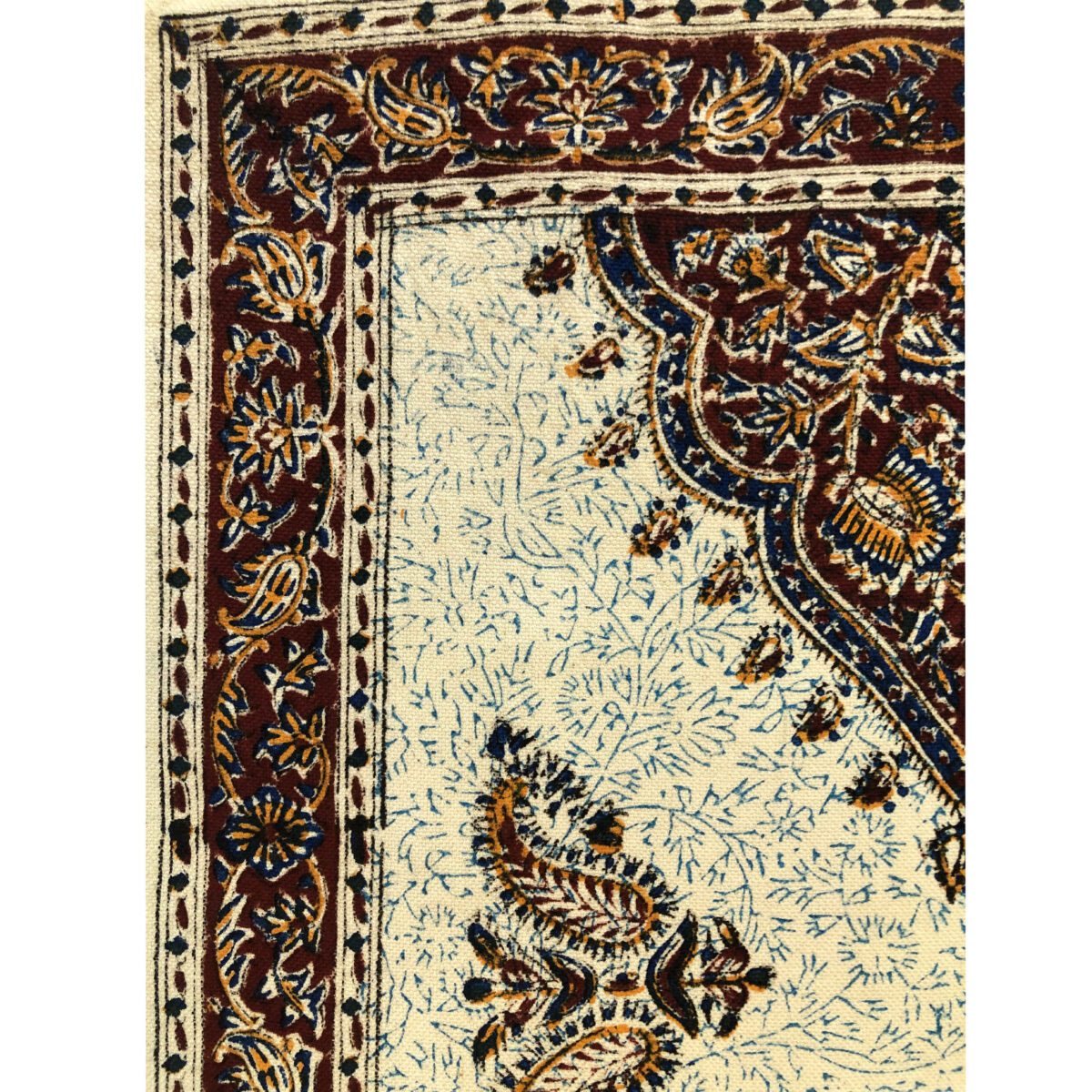 Price and Buy Iranian Tablecloth: Isfahan’s Traditional Kalamkari Block Print Atrin - Image 5