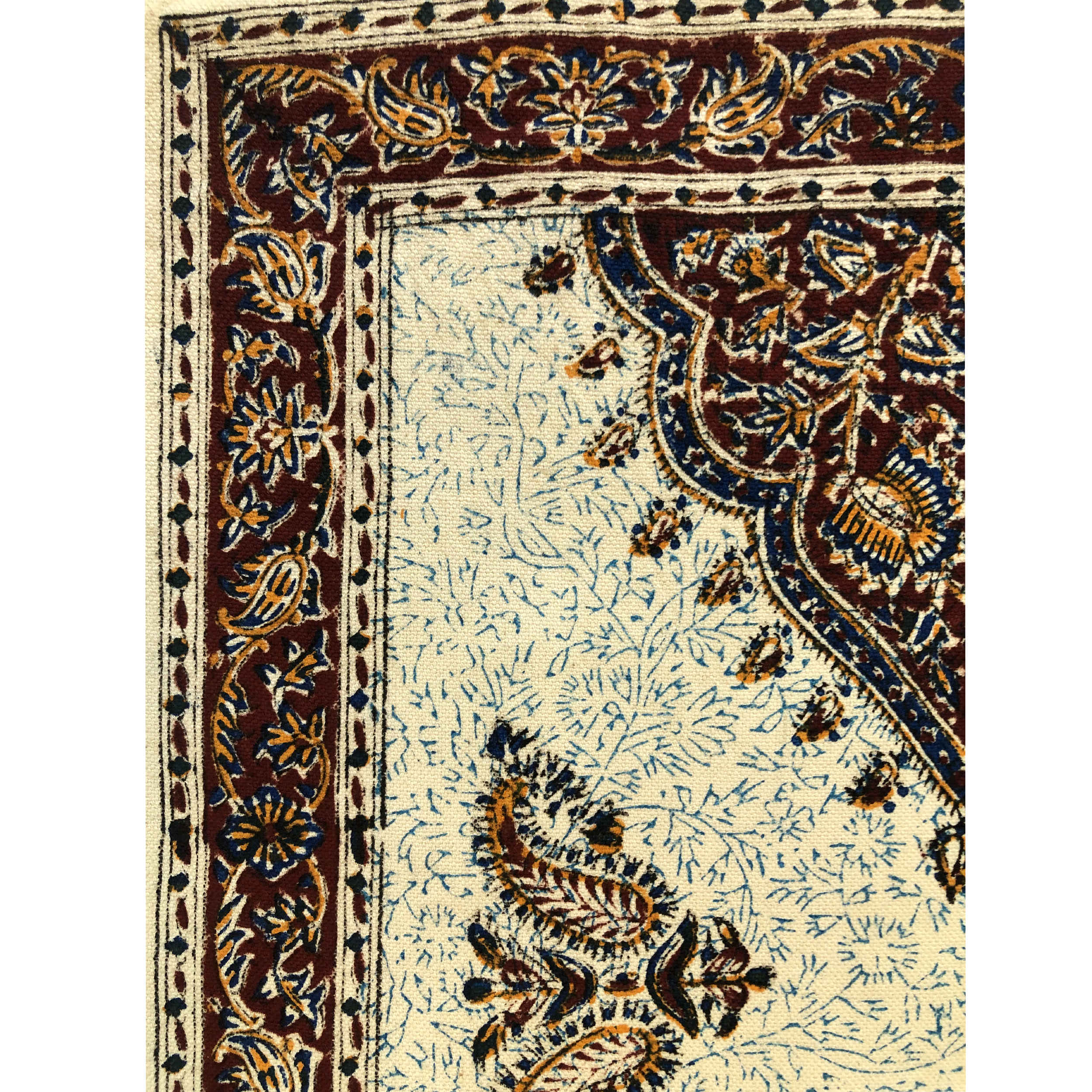 Price and Buy Iranian Tablecloth: Isfahan’s Traditional Kalamkari Block Print Atrin - Image 5
