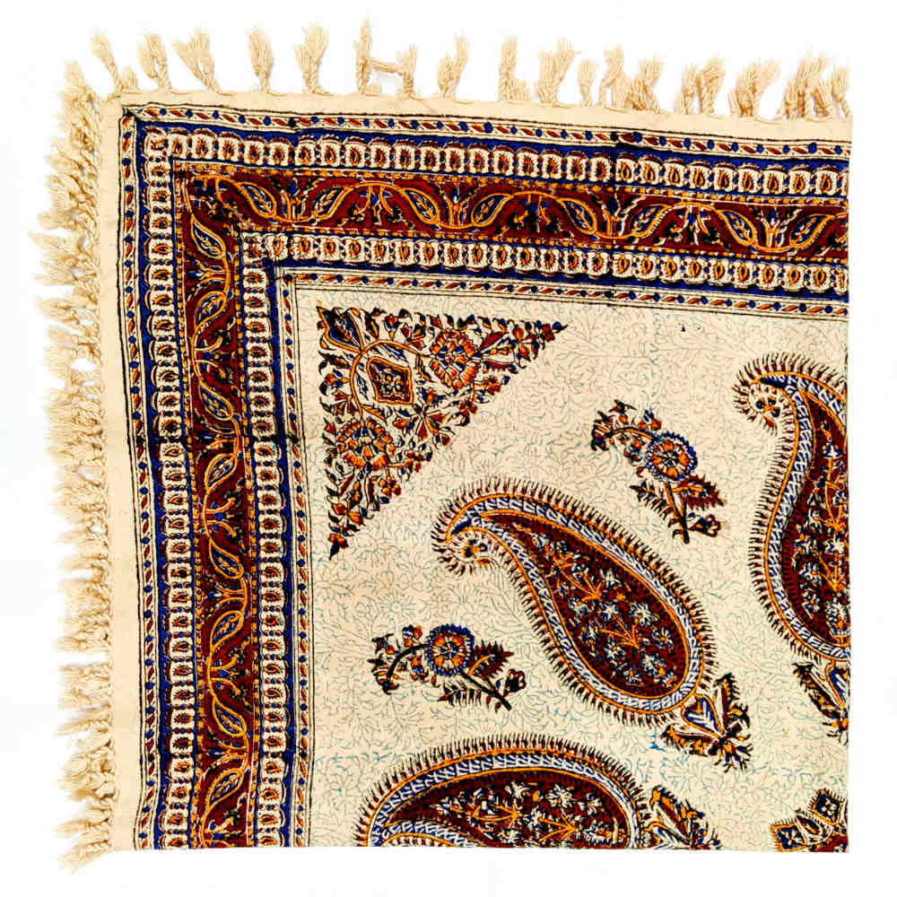 Price and Buy Iranian Tablecloth: Isfahan’s Traditional Kalamkari Block Print Bina - Image 3