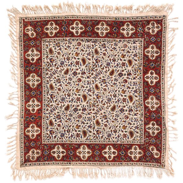 Price and Buy Iranian Tablecloth: Isfahan’s Traditional Kalamkari Block Print Hamta_68f6f1c24f6c1.jpeg Price and Buy Iranian Tablecloth: Isfahan’s Traditional Kalamkari Block Print Hamta