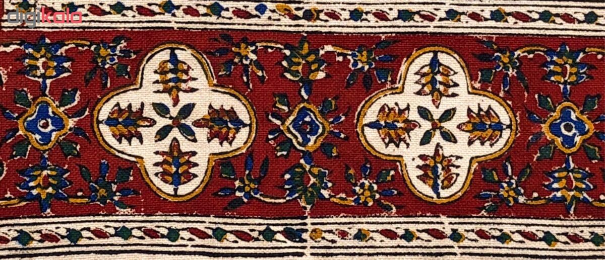Price and Buy Iranian Tablecloth: Isfahan’s Traditional Kalamkari Block Print Hamta - Image 4
