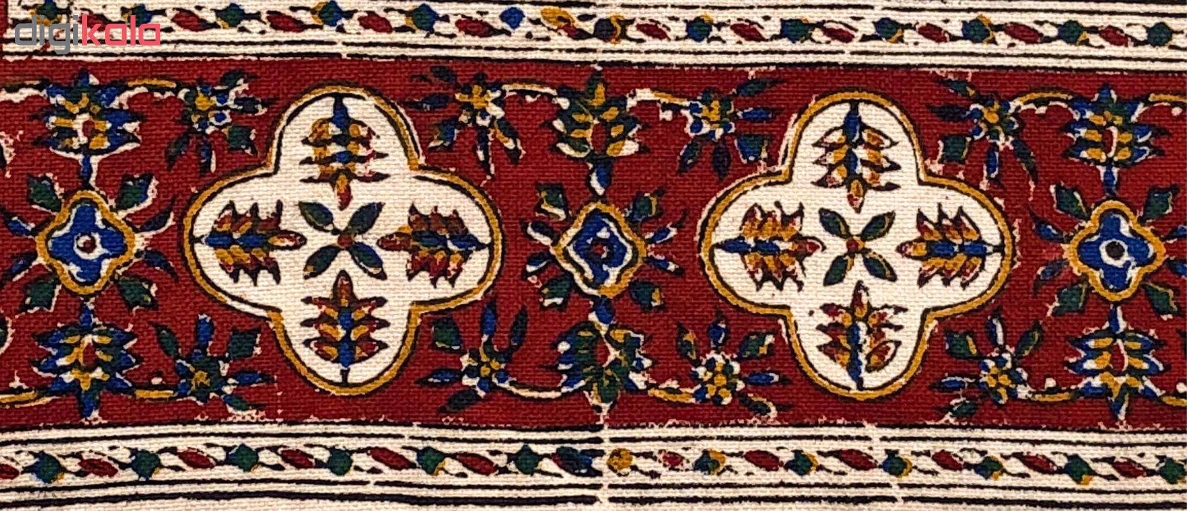 Price and Buy Iranian Tablecloth: Isfahan’s Traditional Kalamkari Block Print Hamta - Image 4