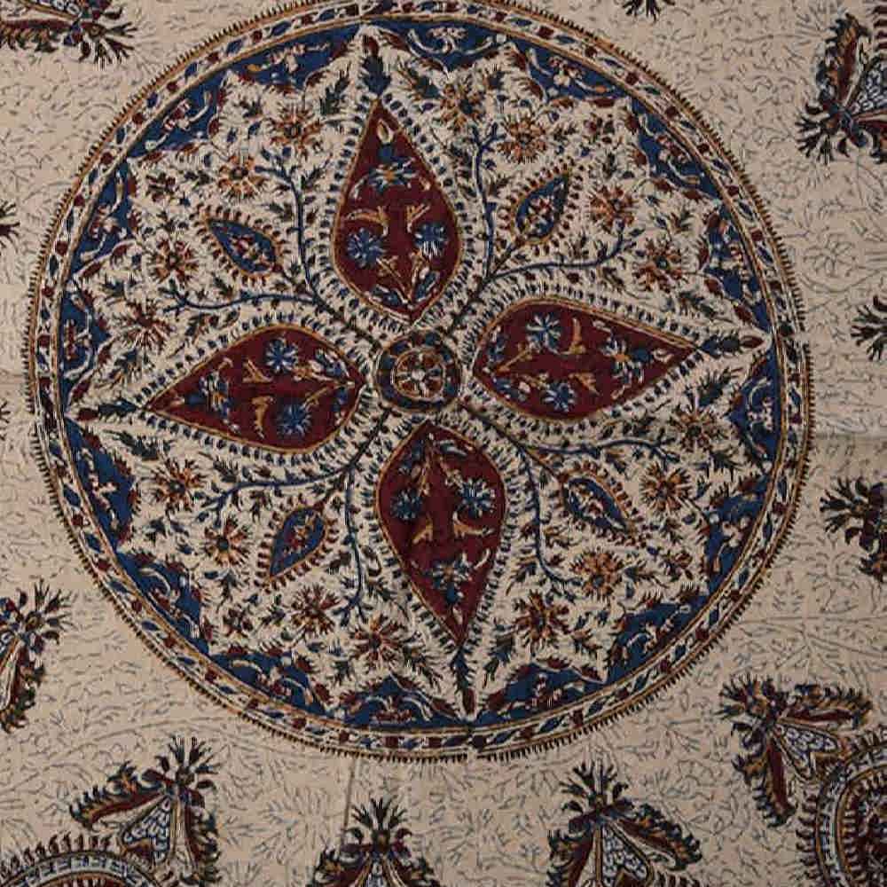 Price and Buy Iranian Tablecloth: Isfahan’s Traditional Kalamkari Block Print Hasti - Image 3