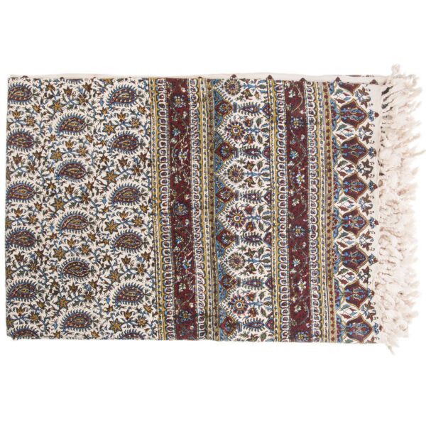 Price and Buy Iranian Tablecloth: Isfahan’s Traditional Kalamkari Block Print Iblue_68f77cf7136be.jpeg Price and Buy Iranian Tablecloth: Isfahan’s Traditional Kalamkari Block Print Iblue