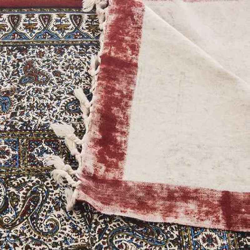 Price and Buy Iranian Tablecloth: Isfahan’s Traditional Kalamkari Block Print Karane - Image 4