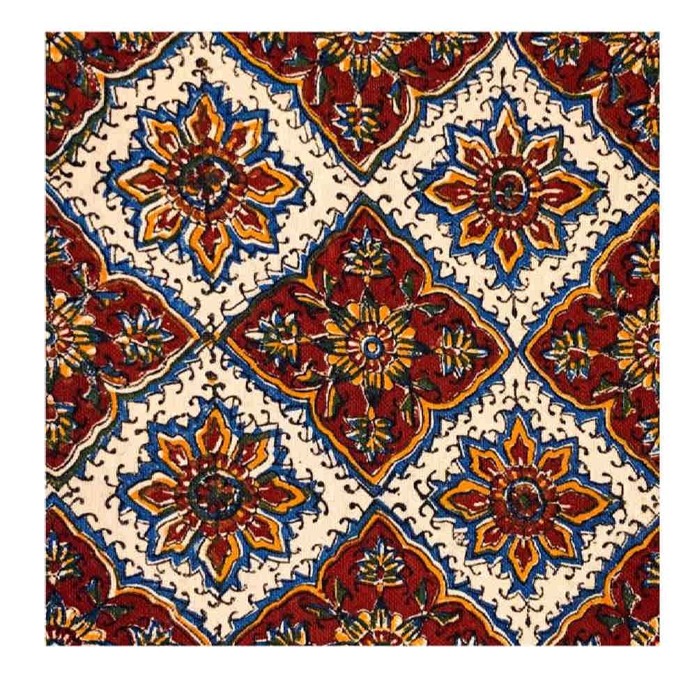 Price and Buy Iranian Tablecloth: Isfahan’s Traditional Kalamkari Block Print Kheshti - Image 3