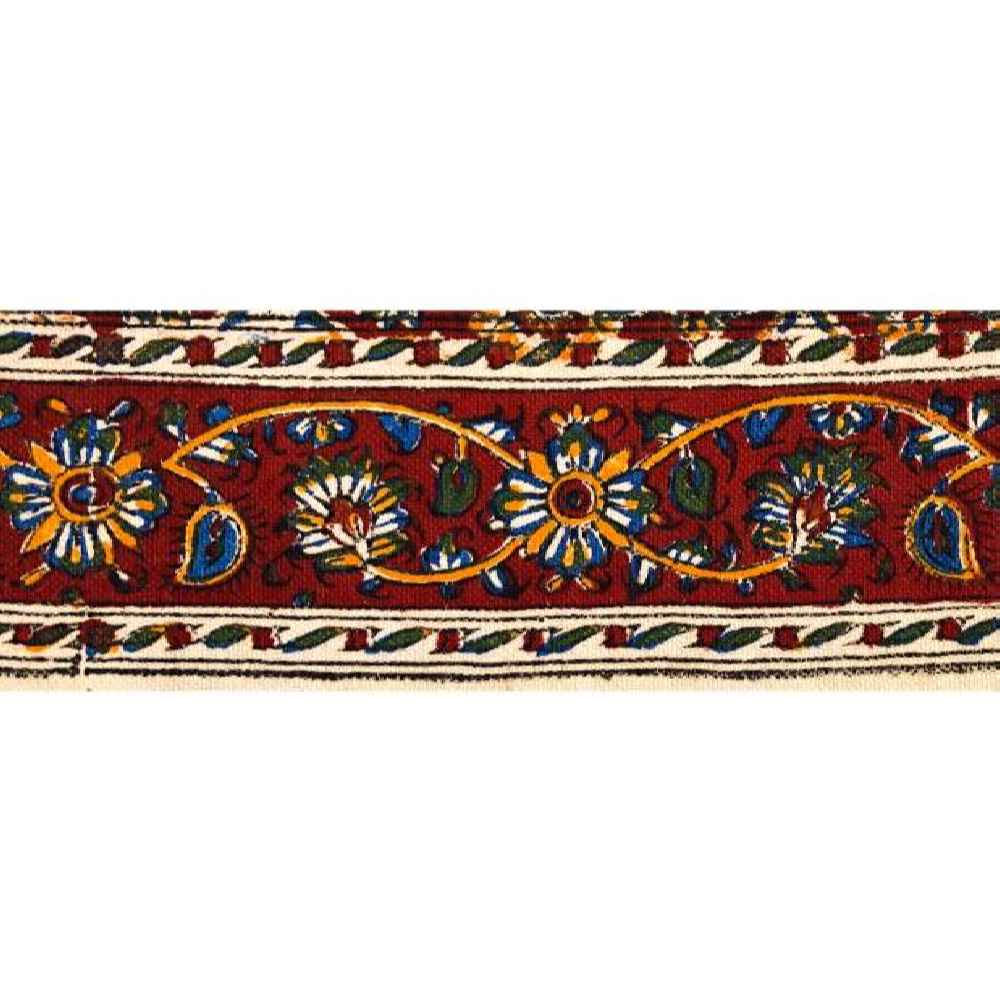Price and Buy Iranian Tablecloth: Isfahan’s Traditional Kalamkari Block Print Kheshti - Image 4