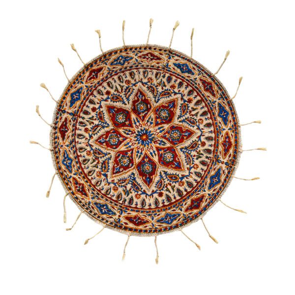 Price and Buy Iranian Tablecloth: Isfahan’s Traditional Kalamkari Block Print Khorshid I_68f767a47beab.jpeg Price and Buy Iranian Tablecloth: Isfahan’s Traditional Kalamkari Block Print Khorshid I