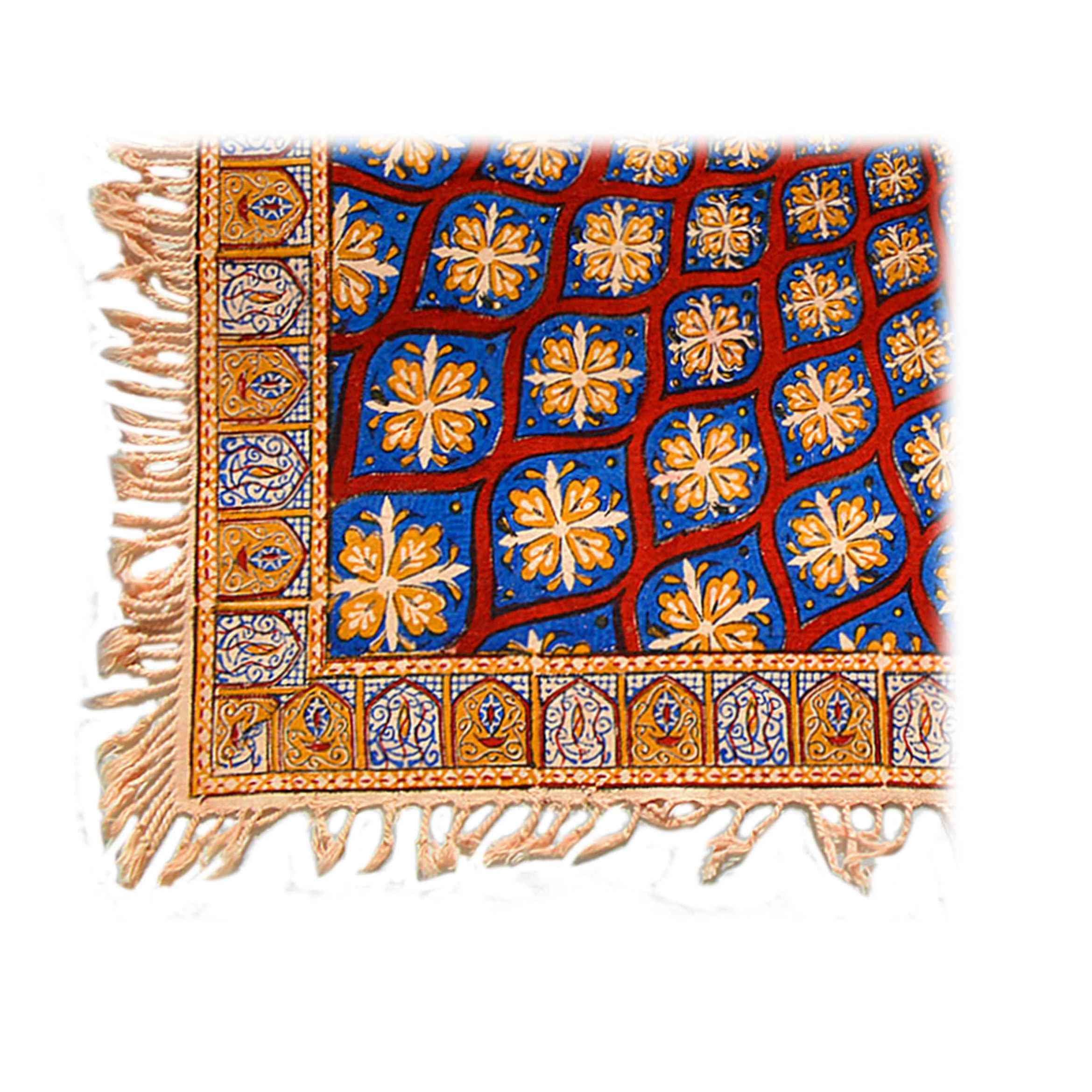 Price and Buy Iranian Tablecloth: Isfahan’s Traditional Kalamkari Block Print Khorshid III - Image 4