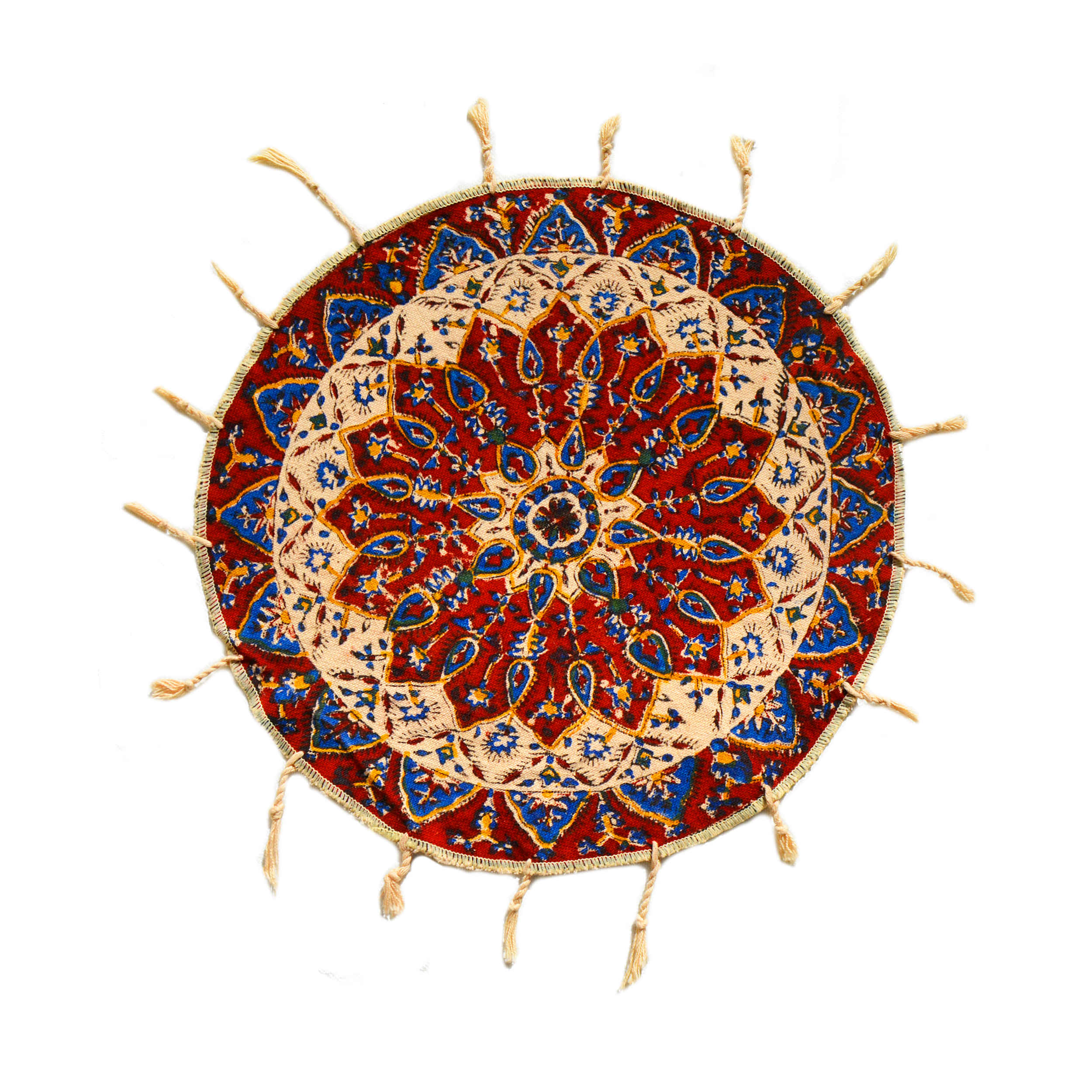 Price and Buy Iranian Tablecloth: Isfahan’s Traditional Kalamkari Block Print Khorshid