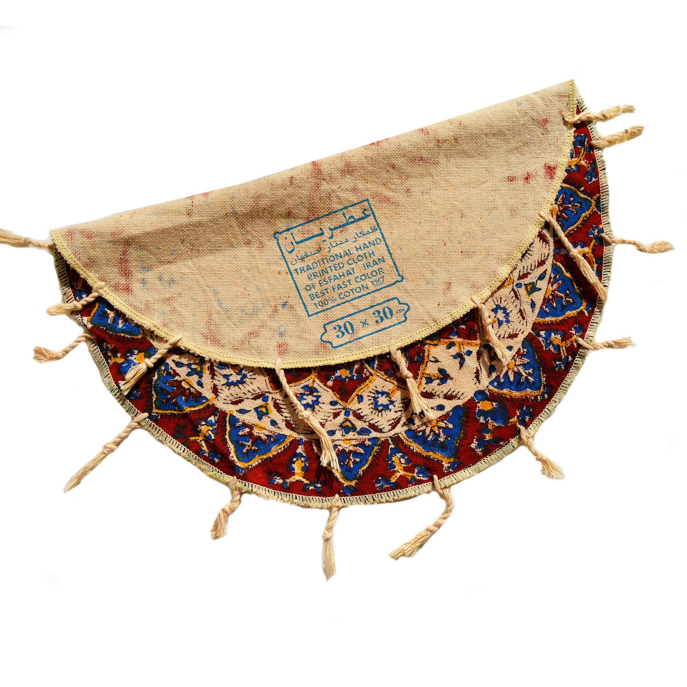 Price and Buy Iranian Tablecloth: Isfahan’s Traditional Kalamkari Block Print Khorshid - Image 3