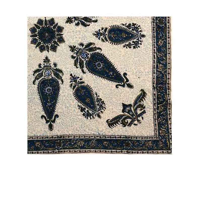 Price and Buy Iranian Tablecloth: Isfahan’s Traditional Kalamkari Block Print Khorshidi - Image 6