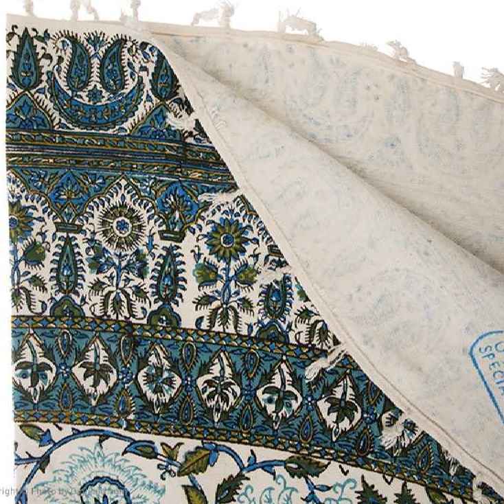 Price and Buy Iranian Tablecloth: Isfahan’s Traditional Kalamkari Block Print Taban - Image 4