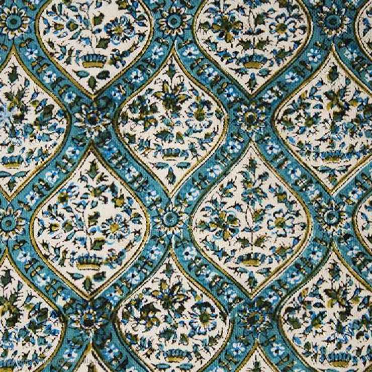 Price and Buy Iranian Tablecloth: Isfahan’s Traditional Kalamkari Block Print Taban - Image 6