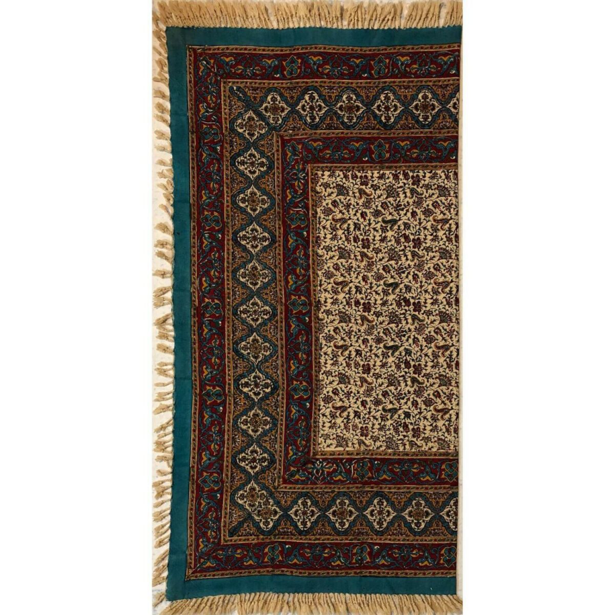 Price and Buy Iranian Tablecloth: Isfahan’s Traditional Kalamkari Block Print - Image 3
