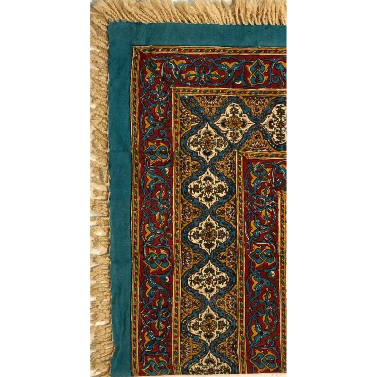 Price and Buy Iranian Tablecloth: Isfahan’s Traditional Kalamkari Block Print - Image 4