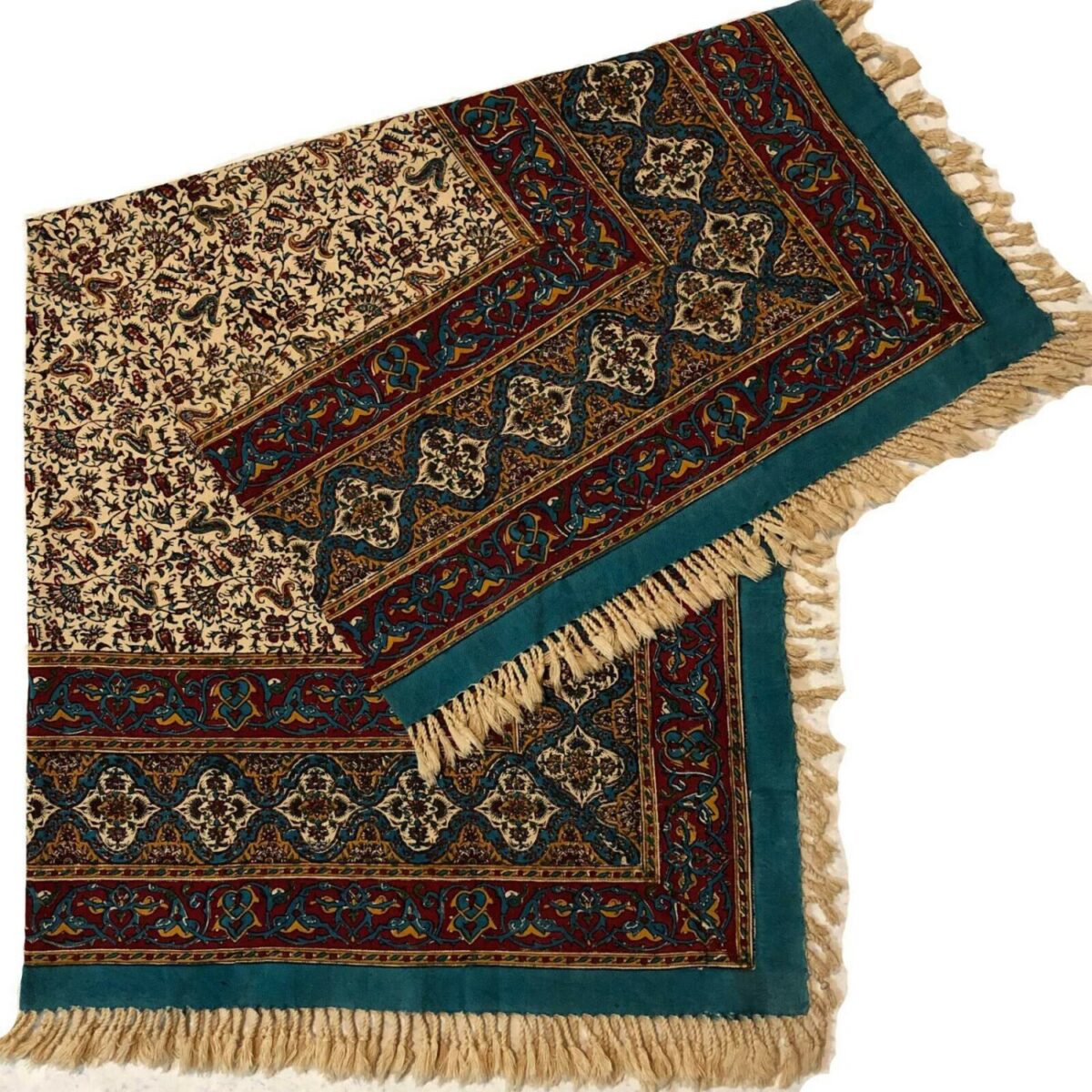 Price and Buy Iranian Tablecloth: Isfahan’s Traditional Kalamkari Block Print - Image 5
