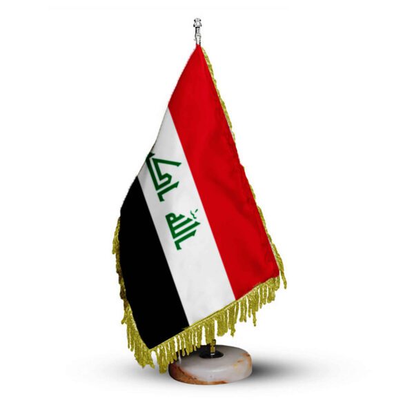 Price and Buy Iraq Office Desk & Table Flag with Stone Base_68feaab4786e6.jpeg Price and Buy Iraq Office Desk & Table Flag with Stone Base