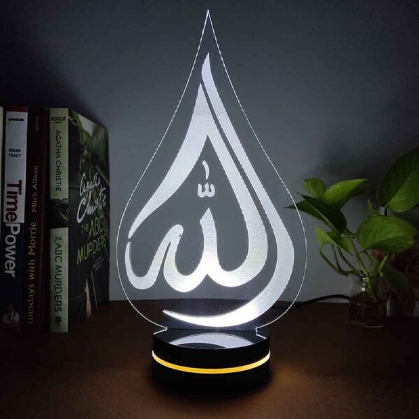 Price and Buy Islamic 3D LED Night Light with the Pattern Allah_68fc7cd26dfd9.jpeg Price and Buy Islamic 3D LED Night Light with the Pattern Allah