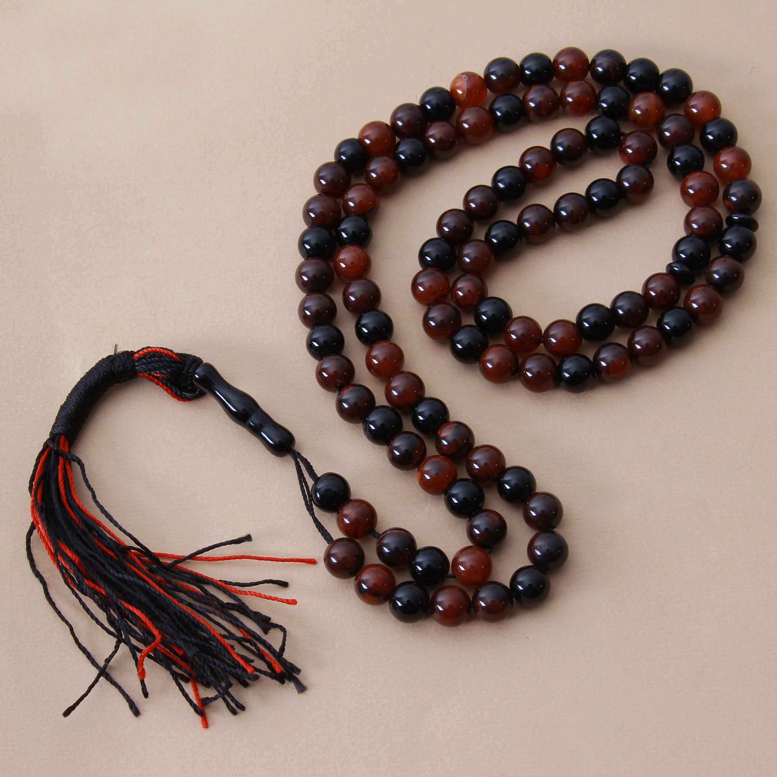 Price and Buy Islamic Agate Rosary Crafted with 101 Prayer Beads Tasbih - Image 7