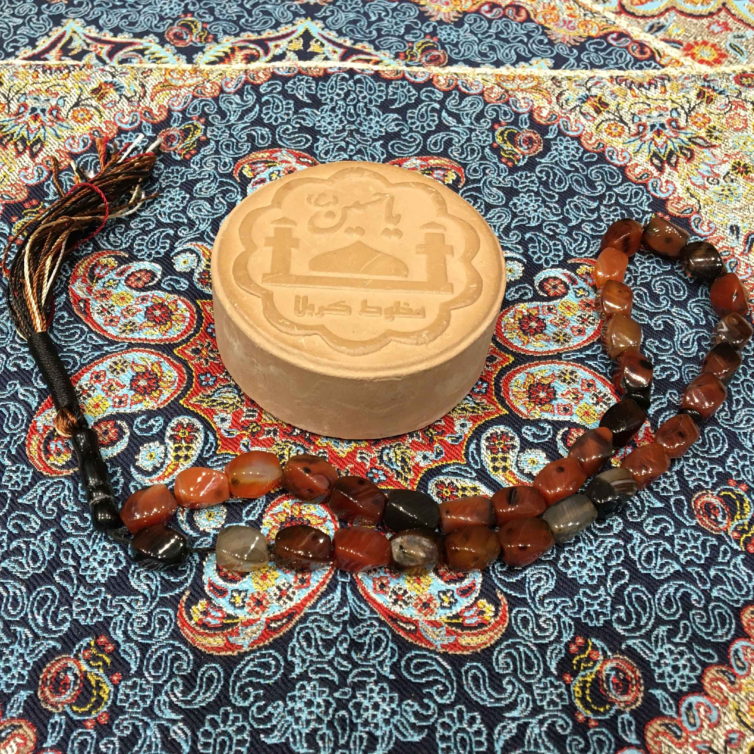 Price and Buy Islamic Agate Rosary Crafted with 33 Prayer Beads Tasbih - Image 4